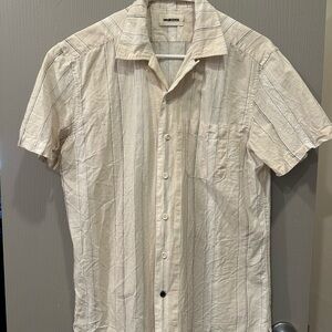 Taylor Stitch Hawthorne Short Sleeve Shirt Mens Size Medium-40